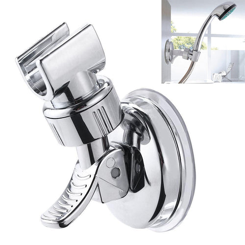 Elegant Shower Holder Suction Cup For Bathroom Accessories Universal Adjustable Bathroom Moving Mount Shower Head Holder