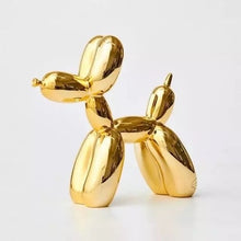 Load image into Gallery viewer, Plating Jeff Koons Shiny Balloons Dog Statue Dog Art Sculpture Animals Figurine Resin Craftwork Home Decoration Accessories R396