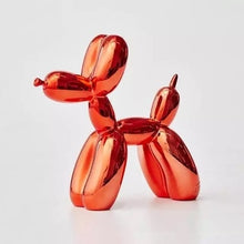 Load image into Gallery viewer, Plating Jeff Koons Shiny Balloons Dog Statue Dog Art Sculpture Animals Figurine Resin Craftwork Home Decoration Accessories R396