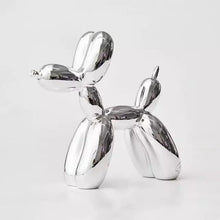 Load image into Gallery viewer, Plating Jeff Koons Shiny Balloons Dog Statue Dog Art Sculpture Animals Figurine Resin Craftwork Home Decoration Accessories R396