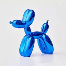 Load image into Gallery viewer, Plating Jeff Koons Shiny Balloons Dog Statue Dog Art Sculpture Animals Figurine Resin Craftwork Home Decoration Accessories R396