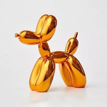 Load image into Gallery viewer, Plating Jeff Koons Shiny Balloons Dog Statue Dog Art Sculpture Animals Figurine Resin Craftwork Home Decoration Accessories R396