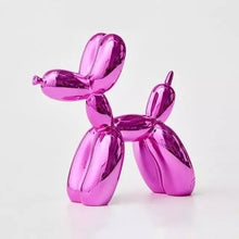 Load image into Gallery viewer, Plating Jeff Koons Shiny Balloons Dog Statue Dog Art Sculpture Animals Figurine Resin Craftwork Home Decoration Accessories R396