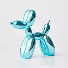Load image into Gallery viewer, Plating Jeff Koons Shiny Balloons Dog Statue Dog Art Sculpture Animals Figurine Resin Craftwork Home Decoration Accessories R396