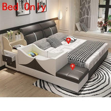 Load image into Gallery viewer, Meuble Maison Yatak Odasi Mobilya Infantil Bett Letto Matrimoniale Leather De Dormitorio bedroom Furniture Mueble Cama Bed