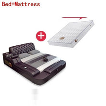 Load image into Gallery viewer, Meuble Maison Yatak Odasi Mobilya Infantil Bett Letto Matrimoniale Leather De Dormitorio bedroom Furniture Mueble Cama Bed