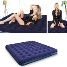 Load image into Gallery viewer, Portable Inflatable Bed Velvet Warm Soft Beds Multifunction Erotic Sexy Love Bedroom Furniture With Pump Outdoor Travel Air Beds
